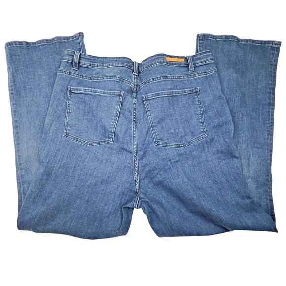 Soft Surrounding Womens 20W Ultimate Denim High Rise Bootcut Jean Horizon Wash - Picture 5 of 9